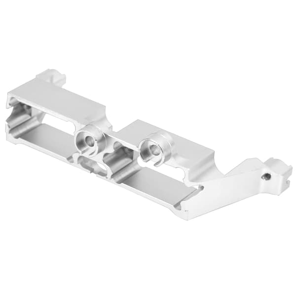 Differentialspärrfäste i aluminiumlegering för Traxxas Trx4 1/10 RC Crawler Silver