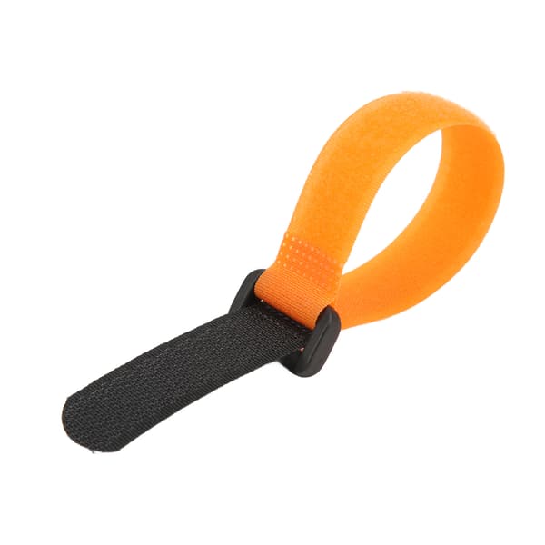 Nylon Hook and Loop-strop med plastikspænde 20x200mm Kabelbindere