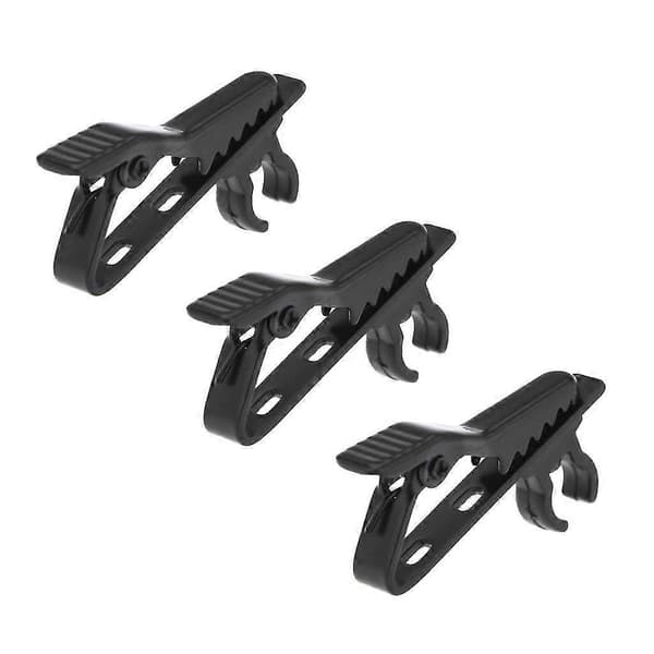 Lavalier Microphone Clips Replacement Kit Metal Clip for Online Teaching Video 5 pcs