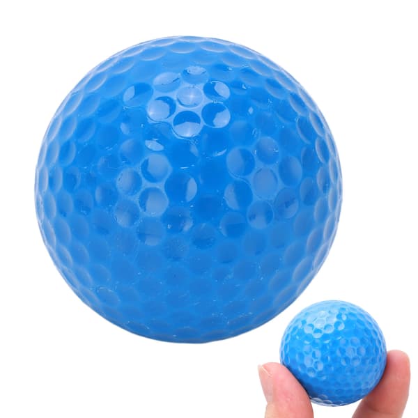 2-lagers Golf Flytande Boll Vatten Range Utomhus Sport Träningsbollar Mörkblå
