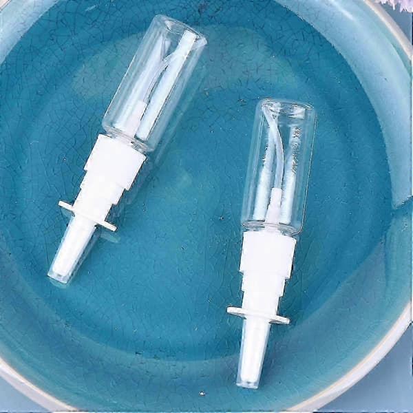 5 ml nesesprayflaske nesepumpesprøyte påfyllbar reisestørrelse (5 ml, 20 stk) 15ML