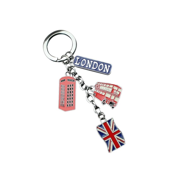 Uk Flag Metal Avaimenperä Souvenir Avaimenperä Union Jack Avaimenperä Auto Avaimenperä Laukku Korut