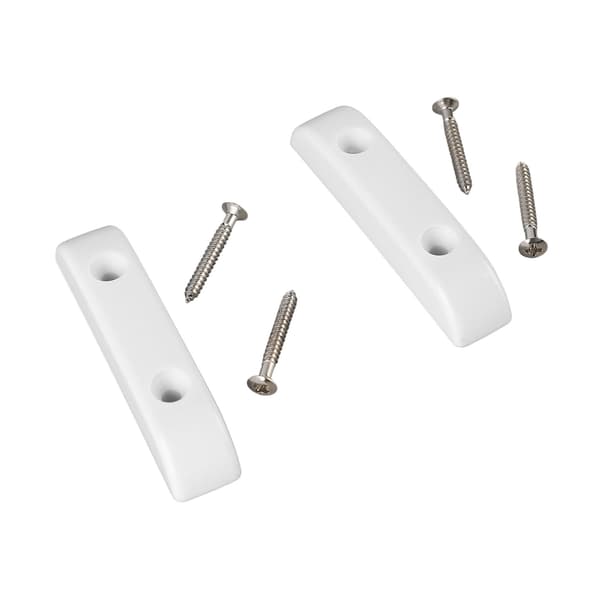2 st bas tumstöd plast halkfri lättvikt jazzbasgitarr tumfingerstöd GM02 vit