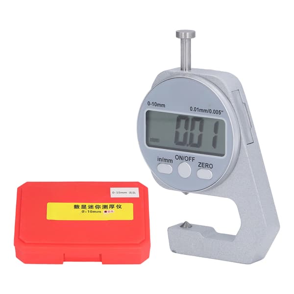 Digital tjockleksmätare 0-10mm Räckvidd Mini Elektronisk Skjutmått LCD Digital Display