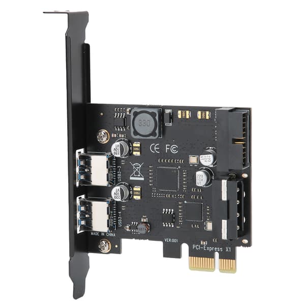 STW3002 PCI Express-kort PCIE til USB 3.0 20-pin udvidelseskort til stationær computer