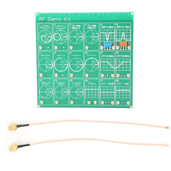RF Demo Kit Tester Board Attenuator Module Vektornettverksanalysator