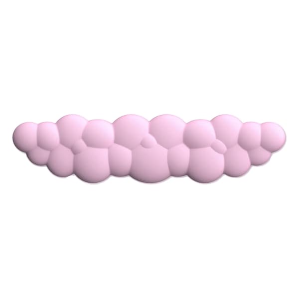 Cloud Musematte Håndleddsstøtte Søt Rosa Memory Foam Myk Tretthetslindring Forebygger Deformasjon Tastatur Håndleddsstøtte