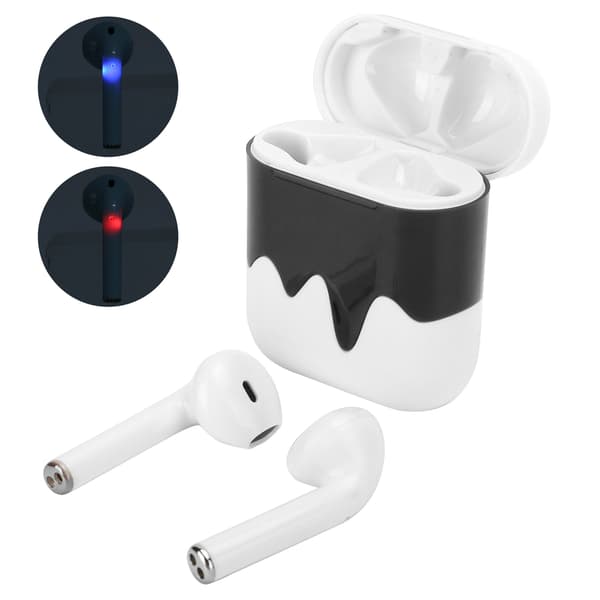 Bluetooth 5.0 Trådløse Stereo Sport Ørepropper Hvit