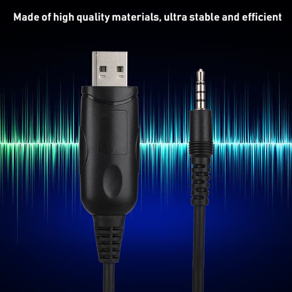 BAOFENG UV-3R HT1000 USB Programmeringskabel Datalinje til Tovejsradio Walkie Talkie