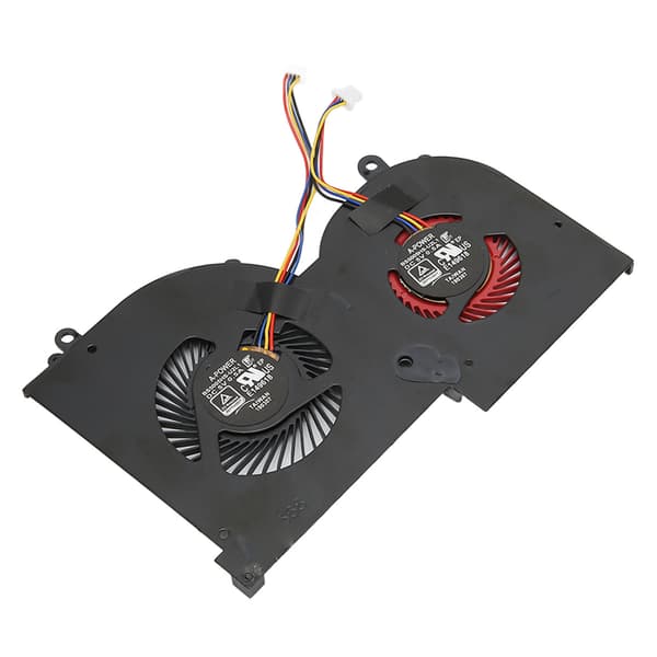 MSI GS65 16Q2 Laptop CPU GPU Kylfläkt 4 Pin Värmeavledning