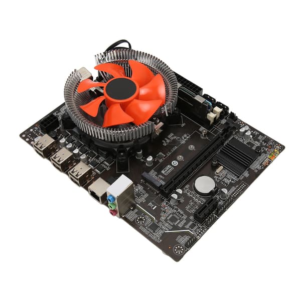 X79 Bundkort E5 2420 CPU 8G DDR3 6 Kerner 12 Tråde Combo med Blæser Dobbelt Indikatorlys til PC