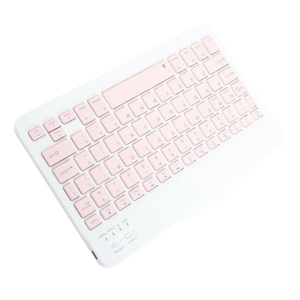Magnetisk Bluetooth Tastatur Etui til Lenovo Tab P11 2. generation 11,5 tommer Tablet 2023 Pink