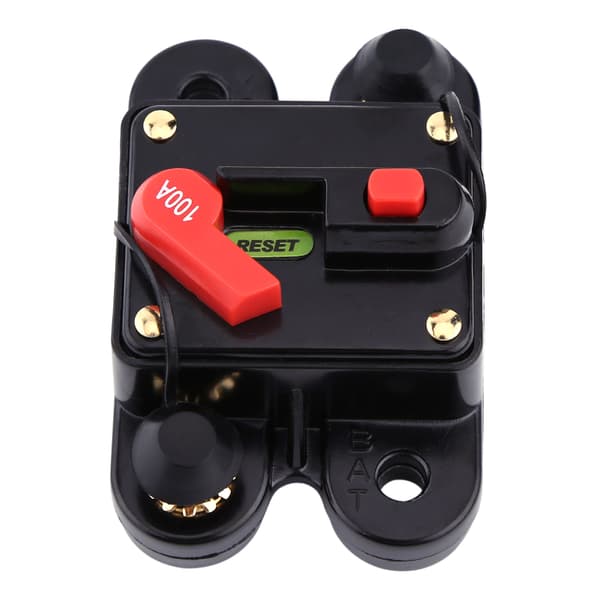 DC12V 100A Afbryder Strømafbryder til Bil Marine Båd Cykel Stereo Audio Reset Sikring