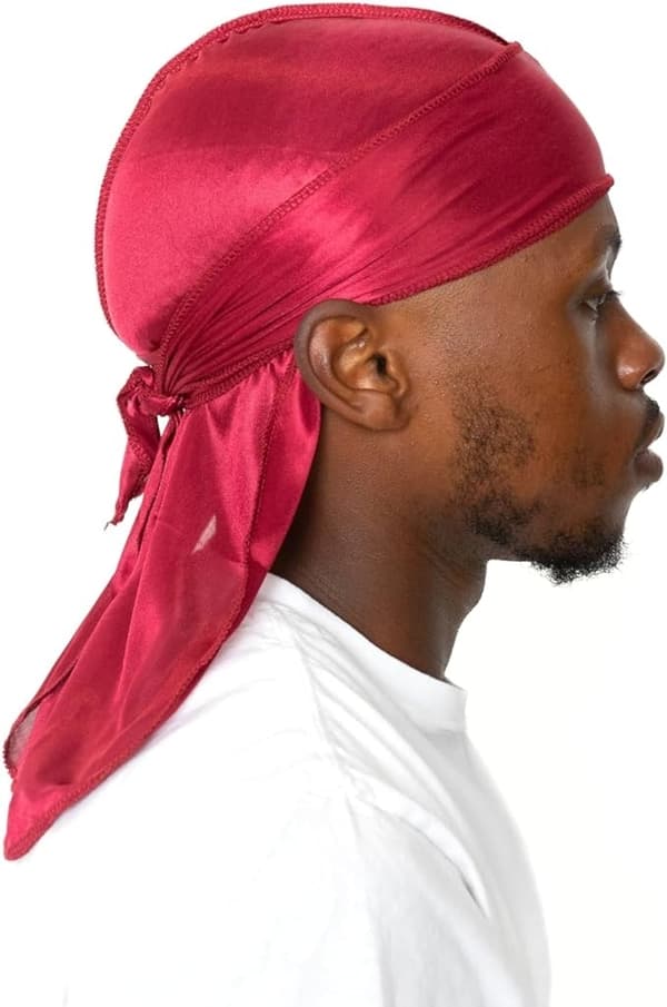 Durag do-rag dew-rag doo-rag Röd Red Röd