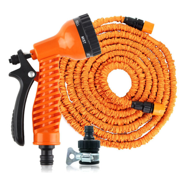 Rengöringsverktyg för biltvätt Set (15 m orange set) Lämplig för utomhusbruk, bil