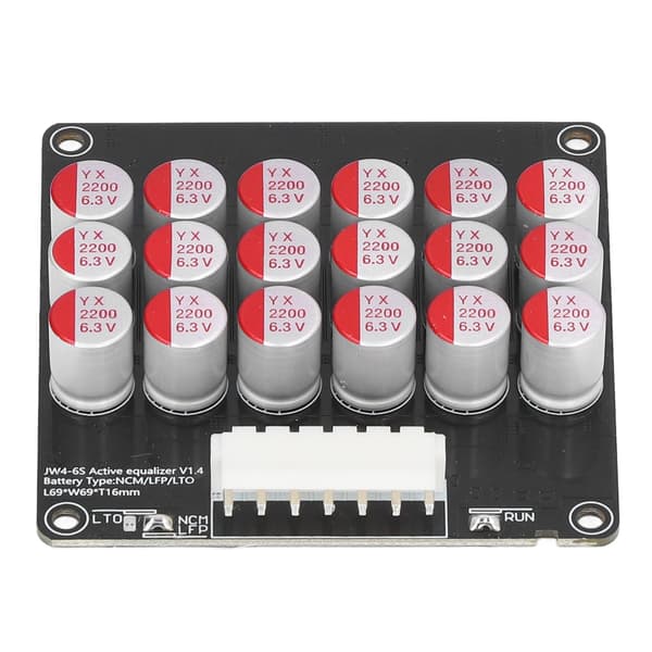 Universal 5A Batteri Aktiv Equalizer Celle Balancer Board til LTO LFP LPO NCM 4-6S