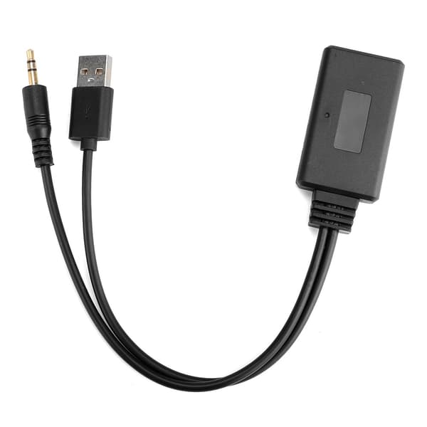 12-pinners AUX USB 35MM plugg Bluetooth-adapter kompatibel med E90 E91 E92 E93