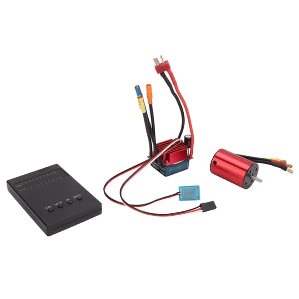 S35A Børsteløs ESC Programmer Høy Torsjon Multippel Beskyttelse for 1/14 1/16 Skala