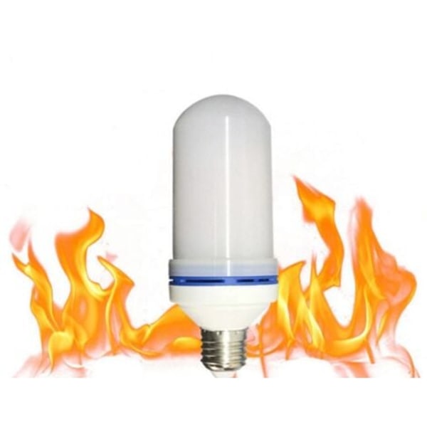 Flame-glödlampa, LED-julflameffekt-glödlampa med 4 ljuslägen, juldekoration inomhus och utomhus B