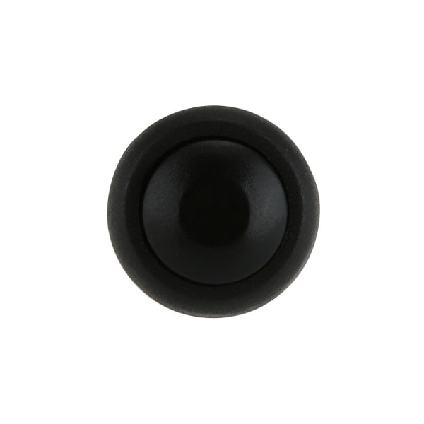 Pyöreä power , vedenpitävä, itsestään palautuva, liipaisin, lukkiutumaton 12 mm (musta)