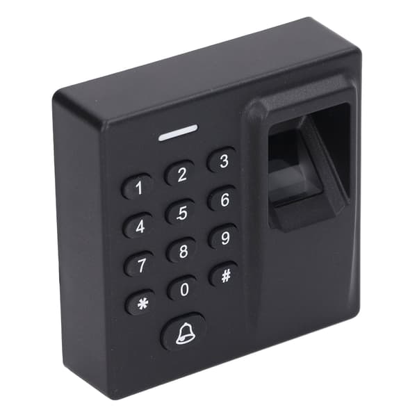 Fingeravtrykksdørlås Tilgangskontroll ABS USB Programmerbar for Kontor Hjem DC 12V