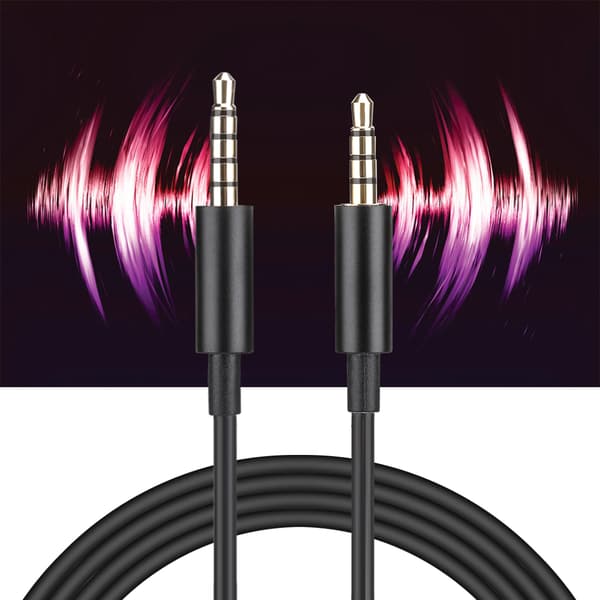 TPE Sort Bærbart Gaming Headset med 3,5 mm Lydkabel til Logitech Astro A10 A40 A30 A50 Tuning