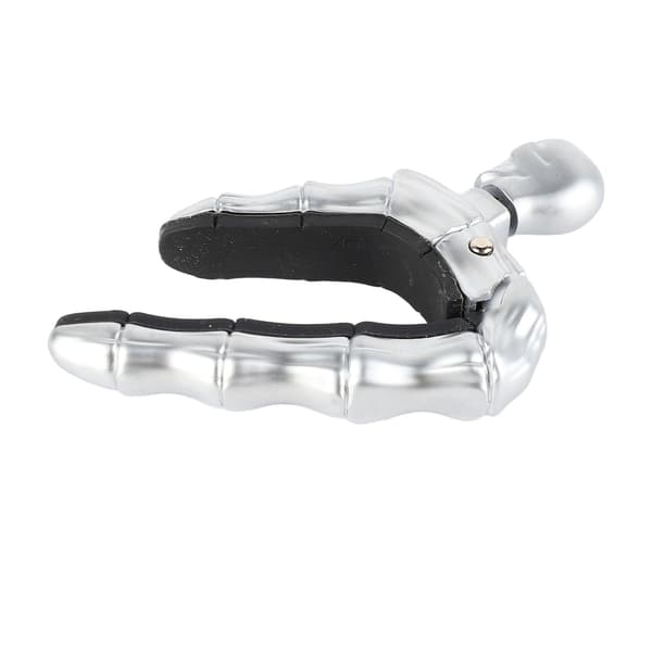 Akustisk Gitarr Capo Skalleform Ganska Cool Metall Elektrisk Klassisk Gitarr Capo för Ukulele Silver