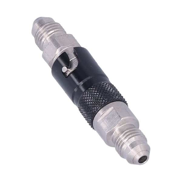 AN3 Quick Release-forbindelse Aluminiumlegering Bremseledning Olie Brændstofvæske Slangefitting SW-21032-BL