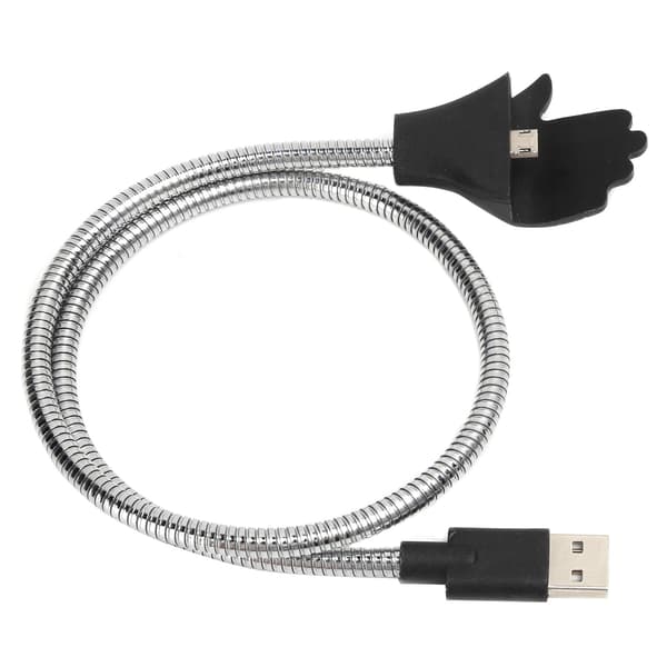 Fleksibel Mobiltelefon Stand Oplader USB Datakabel Holder
