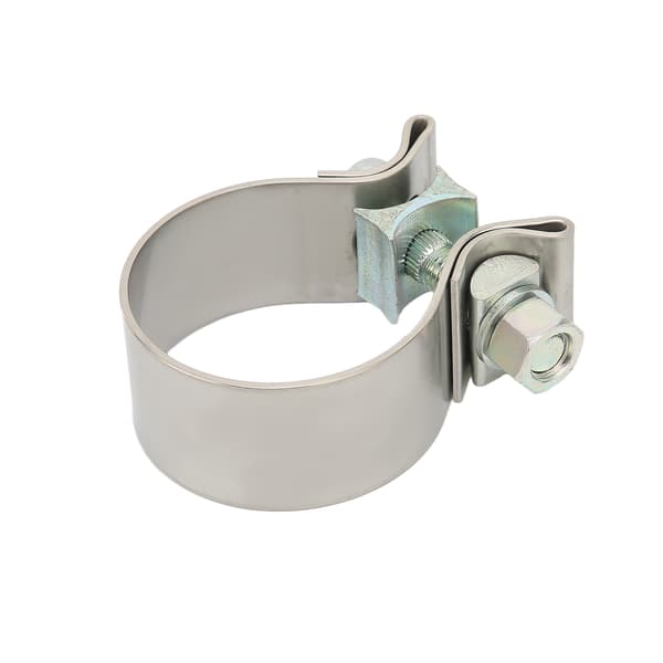 Universal Udstødningsbåndsforseglingsklemmer Rustfri Lyddæmperklemme Høj Hårdhed til Downpipe Header Manifold 2in