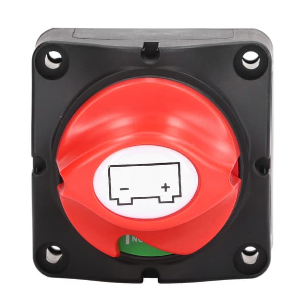 275A Batteri Afbryder Isolator Kontakt M10 Terminal Krympeflex 12-36V DC Strømafbryder Master