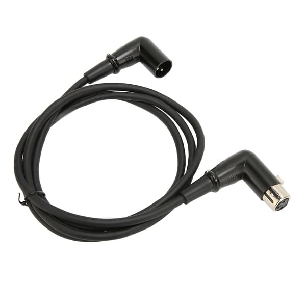 XLR han til hun 3-bens OFC mikrofonkabel retvinklet