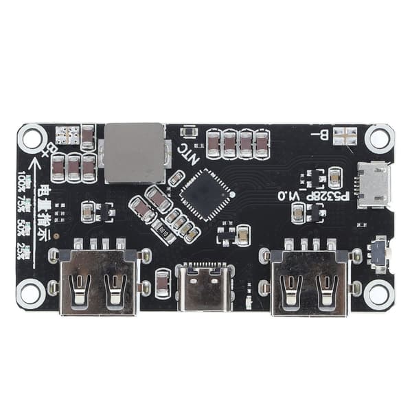IP5328P Batteri Hurtigopladningsmodul Boost Sæt 3.7V til 5V 9V 12V