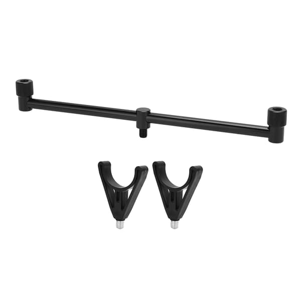 Karppionkivavan teline 2 päätä 30cm Musta Ulkokarppionkivavan teline Buzz Bars