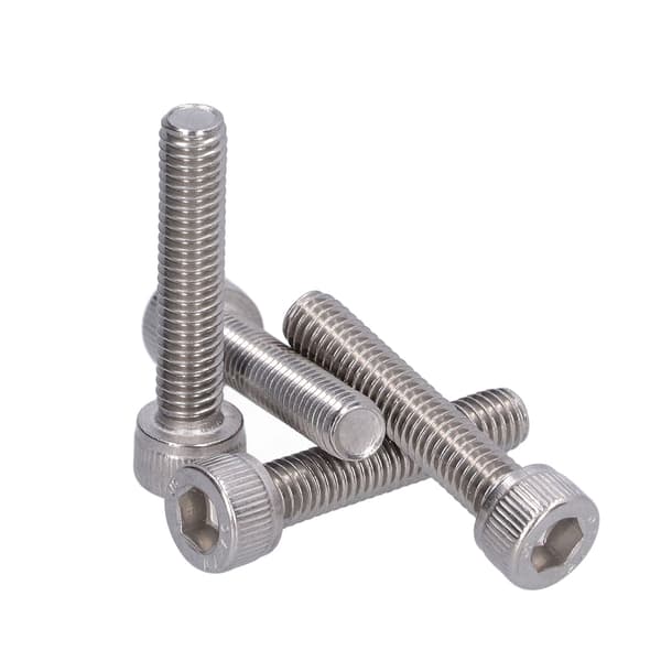 30 stk. M6 304 Rustfrit Stål A2-70 Hex Socket Cap Head Bolte DIN 912 M6x30