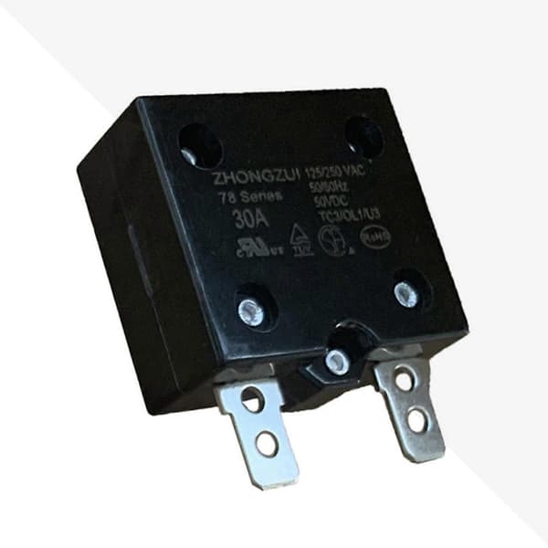 7A 10A 15A 20A Fuse Current Overload Protector Automatic Reset Relay Child Electric Car Accessories EU
