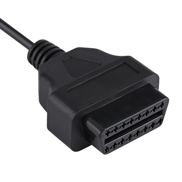 7-benet til 16-benet OBD2 OBDII Adapter Stik Diagnostisk Kabel til Ford