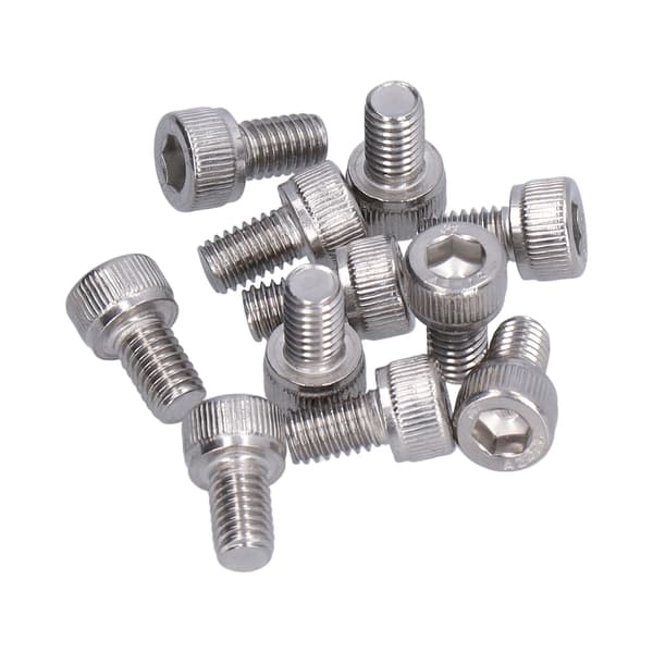 30 stk. M6x16 304 Rustfrit Stål A2-70 Hex Socket Cap Hoved Bolte DIN 912