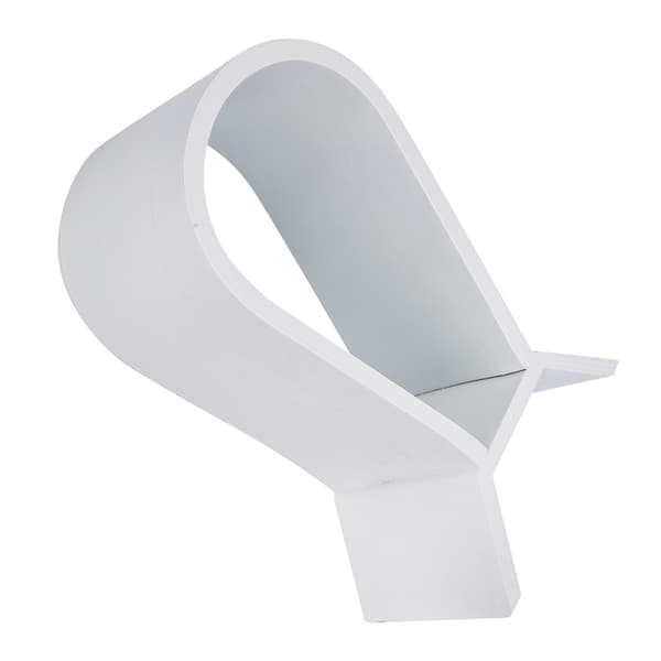 Hovedtelefonholder Bluetooth-headset Integreret buet displaystativ Opbevaringstilbehør Hvid