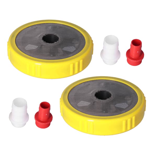Hageslange Vannpumpe Filter 304 Rustfritt Stål Mesh Kran Skive