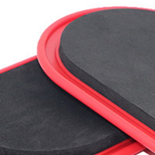 Träningsreglage Skivor, Sport Core Sliders Träning på mattor och trägolv Helkroppsträning Fitness för fitness/stretch/yoga/pilates Red