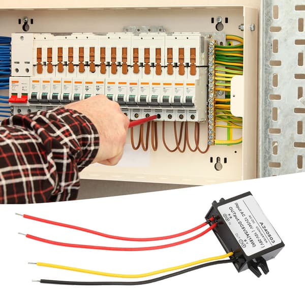 AC DC 12V 24V til 5V Buck Converter Strømforsyningsmodul