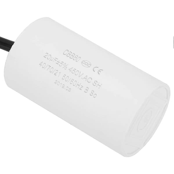450V 20uF motorstartkondensator CBB60 med ledningar för maskineri