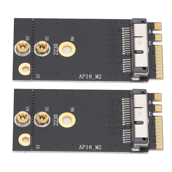 2 stk. OS X til NGFF Adapter til BCM94360CS2 BCM943602CS Trådløst Netværkskort
