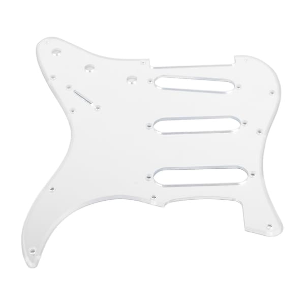 Gitarrplektrumskydd Ersättning Aluminiumfolieskydd PVC Repskydd Gitarrskyddsplatta GSSS31