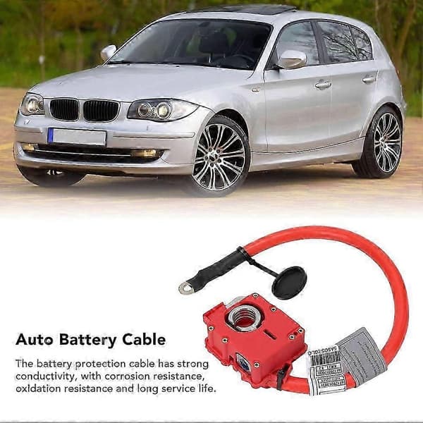 Batterikabel Batterioverbelastningsbeskytter 61129217031 6112-9217-031 for BMW E90 E91 E92 E82 E88 X1 E84