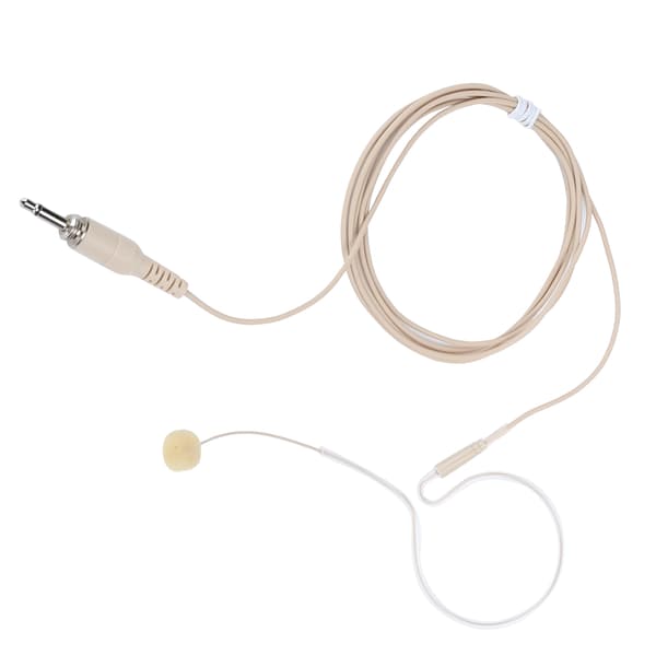 3,5 mm Jack Single Earhook Mikrofon Headset Skrue Kondensatormikrofon til Karaoke
