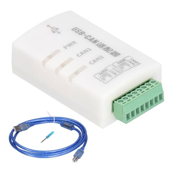 ZLG USBCANJ19392C 2-kanals CAN-bussanalysator USB-adapter med isolasjon