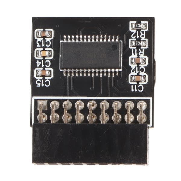 TPM 2.0 Modul LPC Interface 18Pin Høj Sikkerhed Holdbart Materiale til Asrock Bundkort DDR3 og Derover