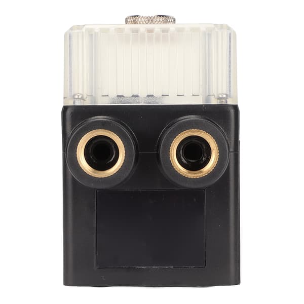 G1/4 CPU vandkølepumpe 12V 450L/H Ultra Stille Trefaset Kobbertråd 4pin Stik Computer Køler Sort